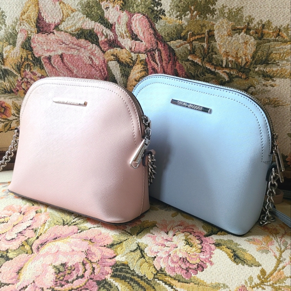 Steve Madden Crossbody Bag Bundle Blush Pink And Pale Blue